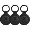 Комплект Xtorm XTAG2A из 3 водонепроницаемых бирок для путешествий, Древесный уголь