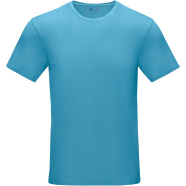 Логотрейд pекламные продукты картинка: Azurite short sleeve men’s organic t-shirt