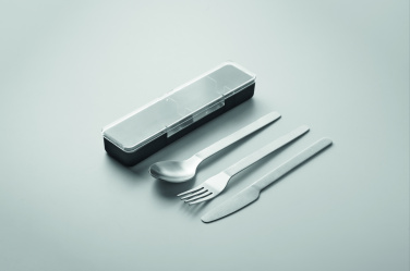 Логотрейд бизнес-подарки картинка: Stainless steel cutlery set