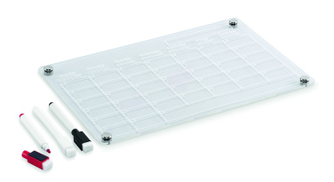 Лого трейд бизнес-подарки фото: Magnetic acrylic planner
