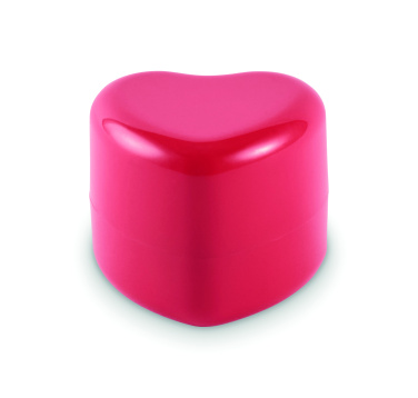 Логотрейд pекламные продукты картинка: Heart shape vegan lip balm