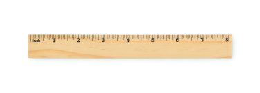 Логотрейд бизнес-подарки картинка: Wooden ruler 20cm