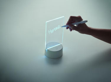 Лого трейд бизнес-подарки фото: Light-up LED memo board