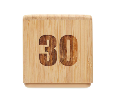 Логотрейд pекламные продукты картинка: Bamboo twist snooze timer