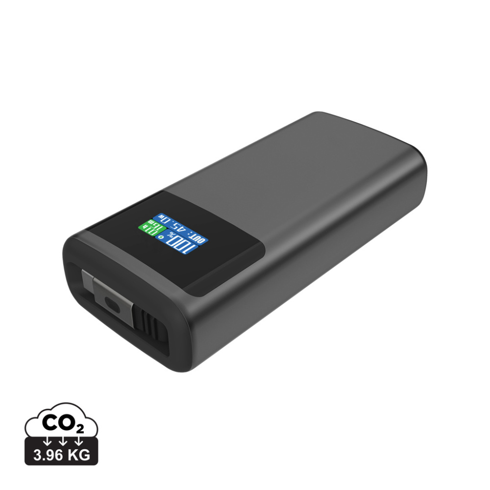 Лого трейд pекламные продукты фото: Сверхбыстрый внешний аккумулятор Quantum RCS PD45W 10000 мАч с экраном