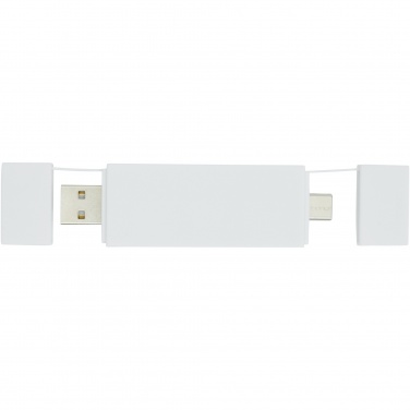 Logotrade reklamprodukter bild: Mulan dubbel USB 2.0-hubb