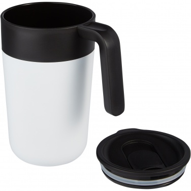 Logotrade profilprodukter bild: Nordia 400 ml återvunnen mugg med dubbelvägg