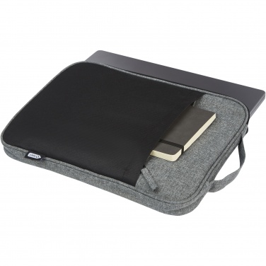 Logotrade presentreklam bild: Reclaim 14 tum tvåfärgat laptopfodral av återvunnen GRS på 2,5 l