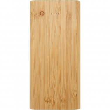 Logotrade kampanjprodukter bild: Tulda 10,000 mAh powerbank i bambu