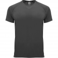 Bahrain kortärmad funktions T-shirt för herr, Mörk bly