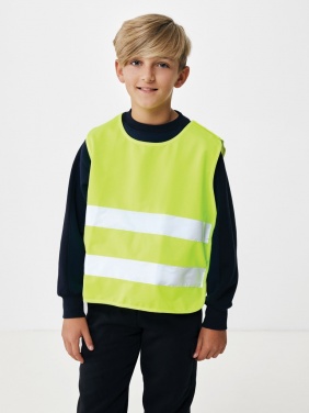 Logotrade reklamprodukter bild: Reflexväst för barn 7-12 år, GRS återvunnen PET