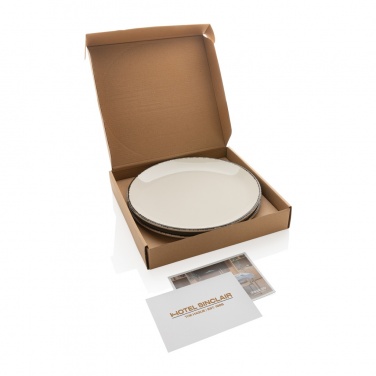 Logotrade reklamprodukter bild: Ukiyo middagstallrik, 2-pack