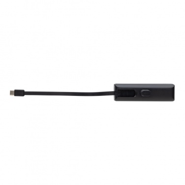 Logotrade presentreklam bild: Powerlink RCS rplast 3000 mAh powerbank iOS-kontakt