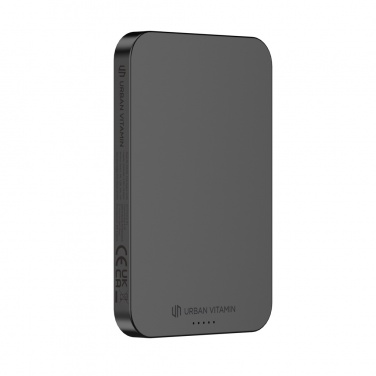 Logotrade kampanjprodukter bild: Urban Vitamin Richmond 5.000mAh powerbank RCS plast/alu