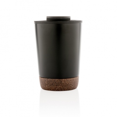 Logotrade reklamprodukter bild: GRS RPP stainless steel kork mugg