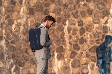 Logotrade reklamprodukter bild: Bobby Bizz stöldskyddad ryggsäck & laptopväska