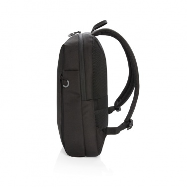 Logotrade reklamprodukter bild: Swiss Peak AWARE™ RFID och USB A laptopryggsäck