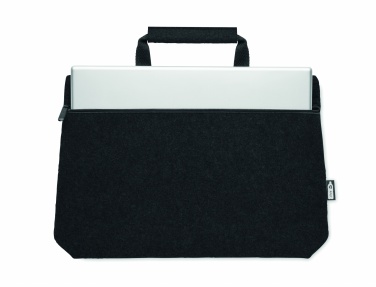 Logotrade profilreklam bild: 15" Laptopväska i RPET-filt