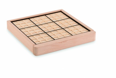 Logotrade profilreklam bild: Sudoku-brädspel i trä