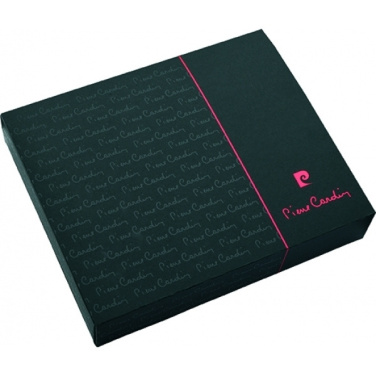Logotrade reklamprodukter bild: Mapp A5 & powerbank 4000 mAh SORBONNE Pierre Cardin