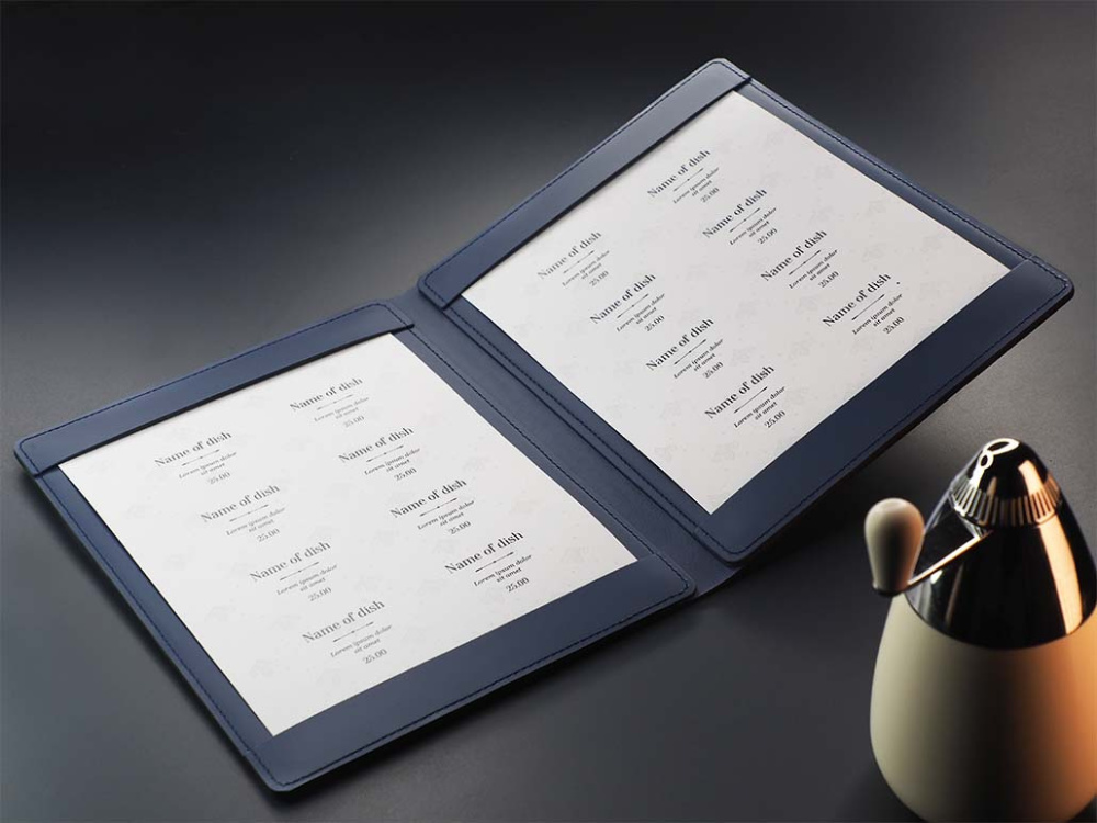Logotrade profilreklam bild: Menyomslag Fine Dining 1061243