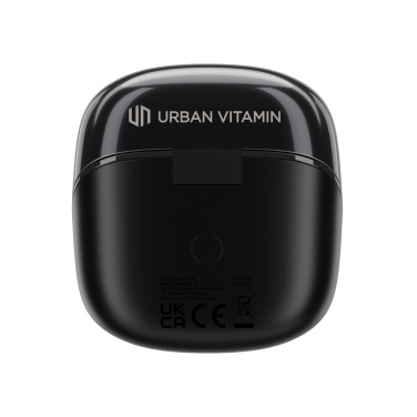 Logotrade reklamprodukter bild: Urban Vitamin Long Beach ENC rplastiska trådlösa öronsnäckor