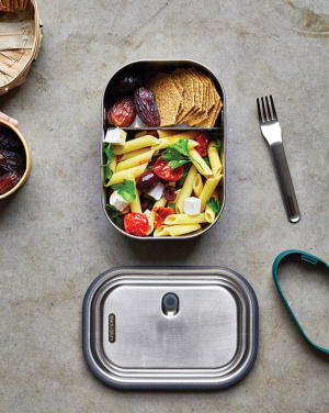 Logotrade presentreklam bild: Black+Blum Lunchlåda i rostfritt stål, stor