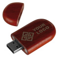USB-minne i trä, flerfärgad