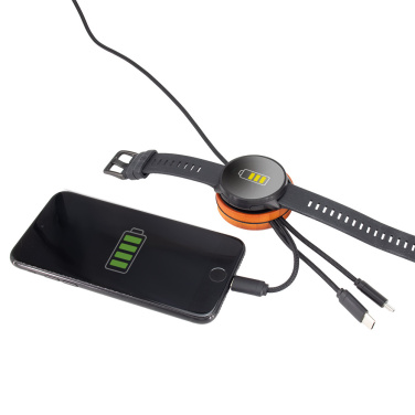 Logotrade reklamprodukter bild: Stor kabel 4-i-1 med upplyst logotyp - i5w