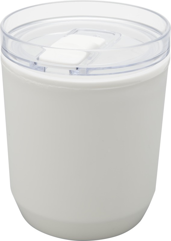 Logotrade profilprodukter bild: Hudson 180 ml dricksglas med dubbelvägg av återvunnen plast