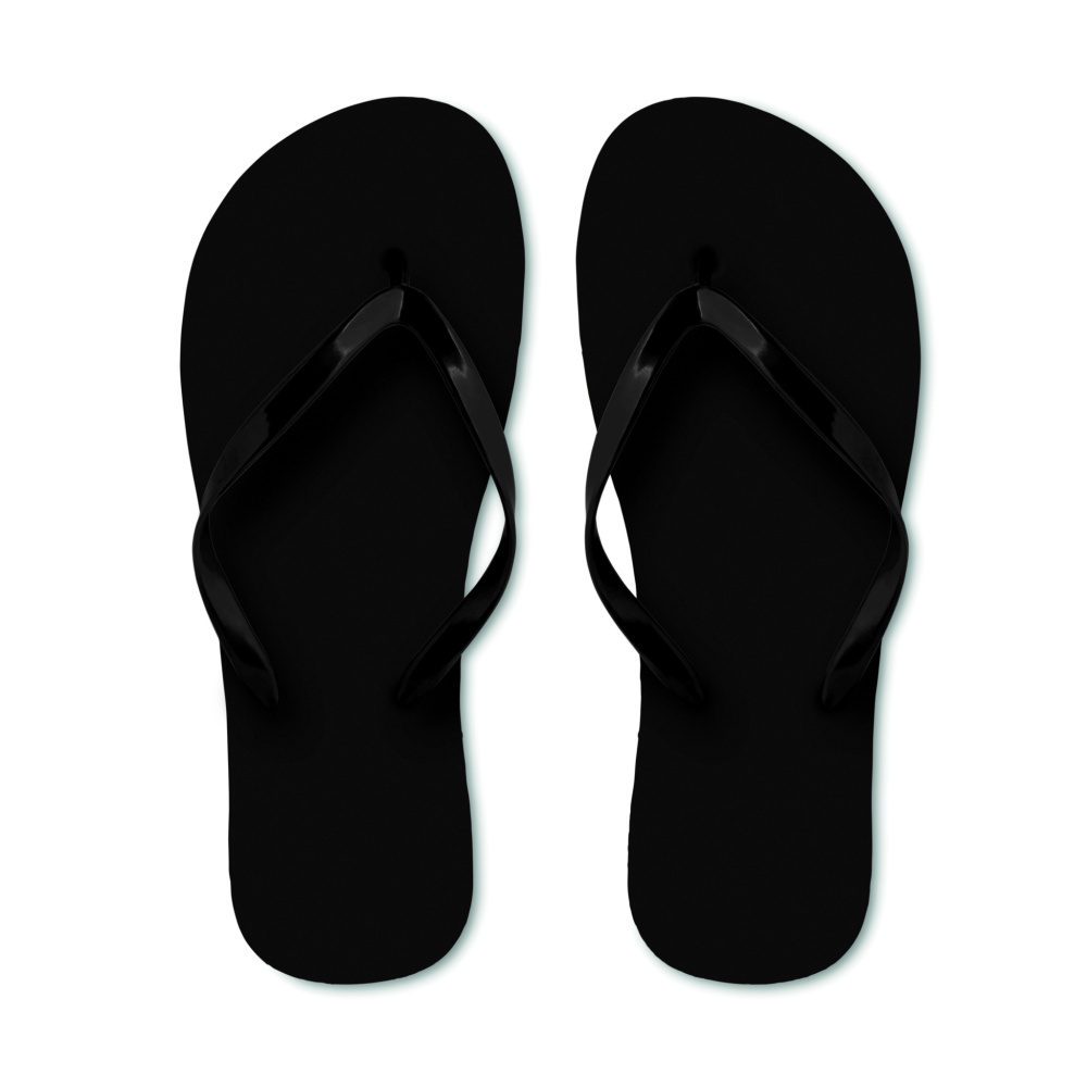 Logotrade presentreklam bild: Flip-flop i polyeten M