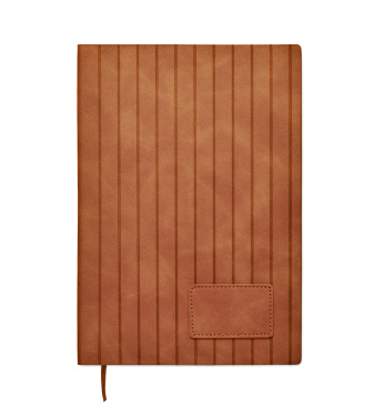 Logotrade profilprodukter bild: A5 anteckningsbok i smokey PU