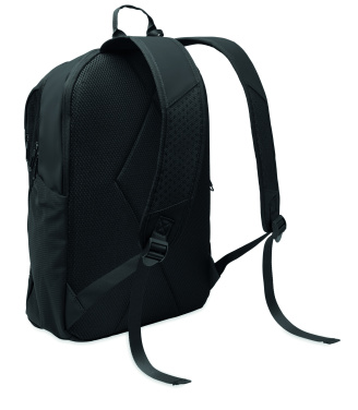 Logotrade kampanjprodukter bild: 15'' mjuk PU-dataryggsäck