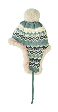 Logotrade profilprodukter bild: Stickad mössa med öronlapp
