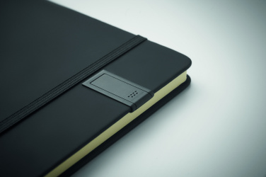 Logotrade kampanjprodukter bild: A5-anteckningsbok med USB