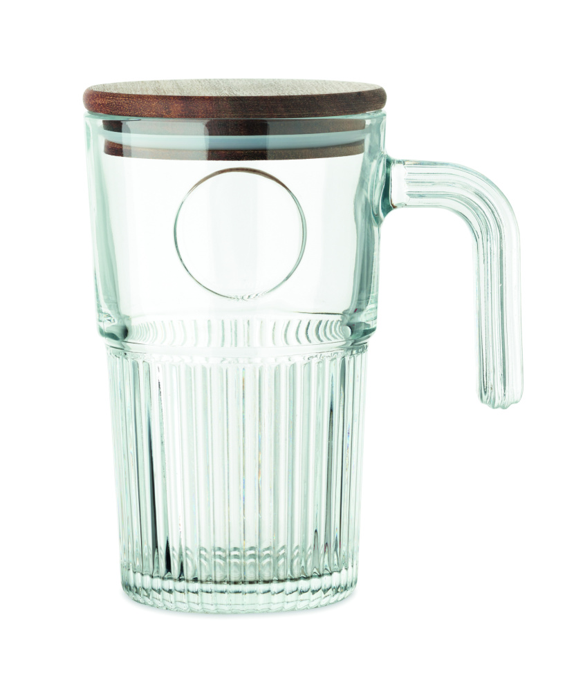 Logotrade kampanjprodukter bild: Glasmugg 450 ml