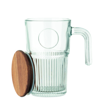 Logotrade profilprodukter bild: Glasmugg 450 ml