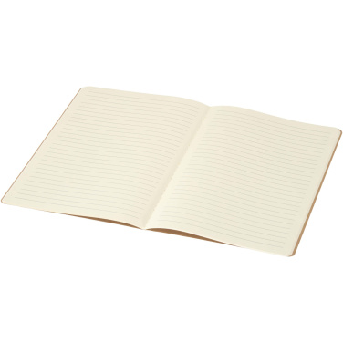 Logotrade reklamprodukter bild: Slyk A5 anteckningsbok av kraftpapper med linjerade sidor