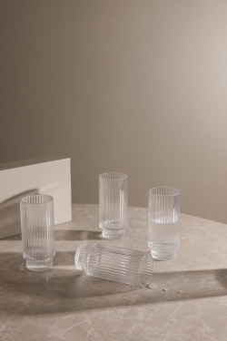 Logotrade profilprodukter bild: VINGA York highball glas, 4-pack