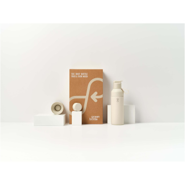 Logotrade profilprodukter bild: Ocean Bottle 500 ml 3-i-1-presentförpackning