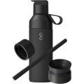 Ocean Bottle 500 ml 3-i-1-presentförpackning, Obsidian svart