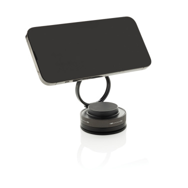 Logotrade reklamprodukter bild: Terra 360 RCS återvunnen plast universell telefonhållare