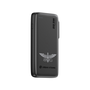 Logotrade reklamprodukter bild: Urban Vitamin Emeryville 20 W 10 000 mAh powerbank