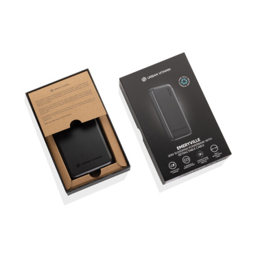 Logotrade presentreklam bild: Urban Vitamin Emeryville 20 W 10 000 mAh powerbank