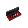 Skrivset rollerballpenna och reservoarpenna ODETTE Pierre Cardin, svart