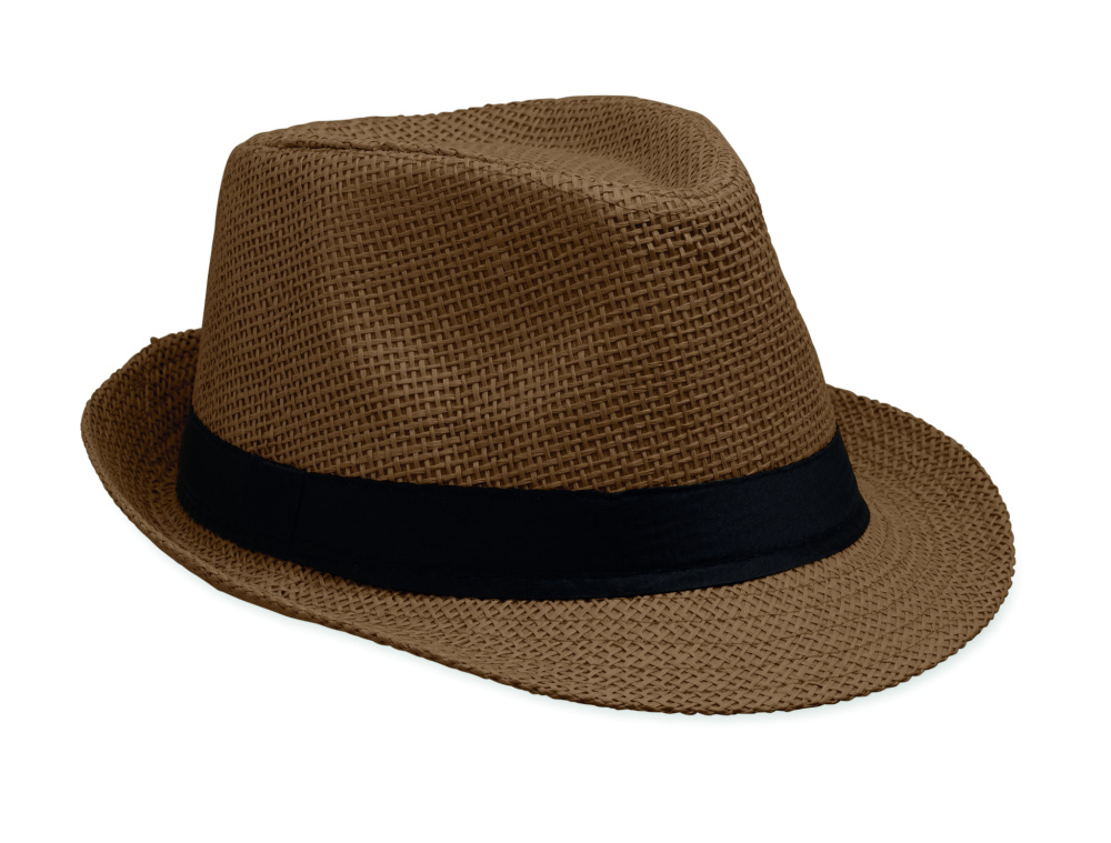 Logotrade kampanjprodukter bild: Hatt av pappersstrå