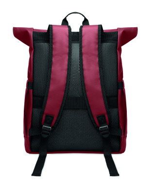 Logotrade profilprodukter bild: Rolltop dataryggsäck 600D