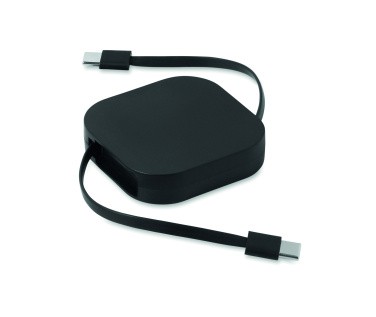 Logotrade reklamprodukter bild: 100W utdragbar laddningskabel