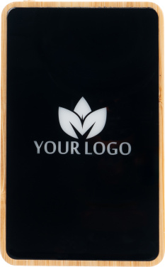 Logotrade presentreklam bild: Powerbank 5000 mAh med upplyst logotyp