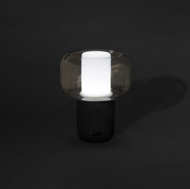 Logotrade presentreklam bild: Lux 10 W högtalarlampa i återvunnen plast